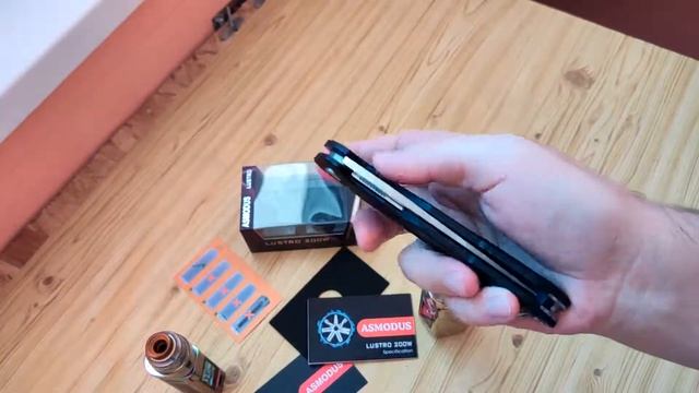 Review Asmodus Minikin V2 - GOLD boxmod смотреть онлайн