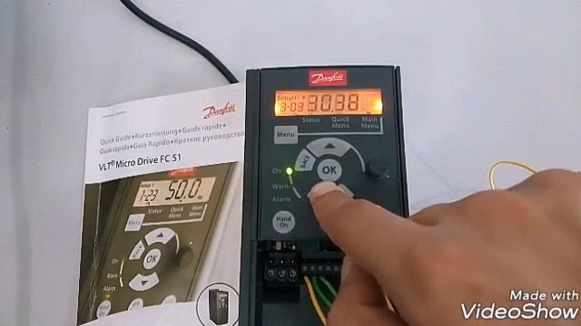 DANFOSS VLT VACON - FC51 Örnekler 01 смотреть онлайн