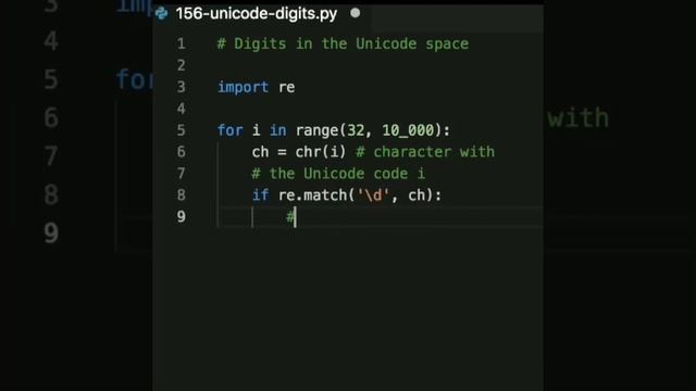 In this program, we are looping over a range of Unicode characters with the codepoints between 32 смотреть онлайн