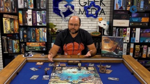 КТО НАКОРМИТ КРАКЕНА - ОБЗОР настольной игры Feed the Kraken от Geek Media