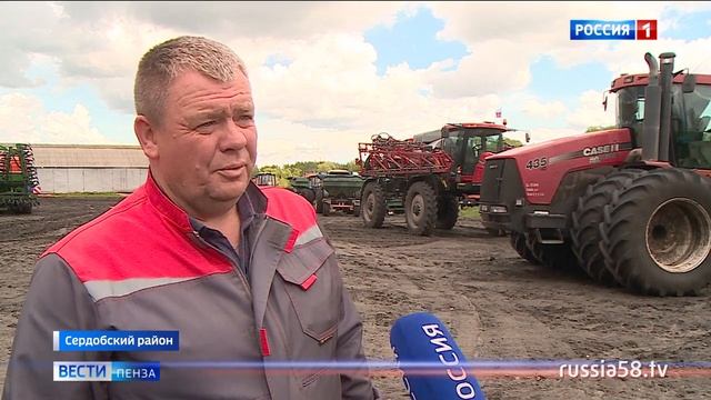 В Пензенской области завершается посевная: удается ли выполнять план аграриям Сердобского района смотреть онлайн