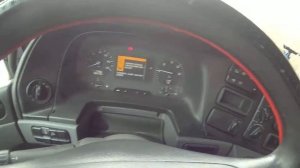 Mercedes Actros MP3. Продувка коробки передач (автомат) по малому кругу.