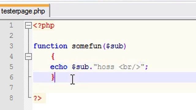 PHP Tutorial - 16 - Paramenters in Functions смотреть онлайн
