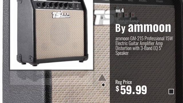 Top 10 Ammoon Guitar & Bass Amplifiers [2018]: ammoon ammoon Mini 5 Watt 9V Battery Powered Amp смотреть онлайн