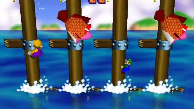 Mario Party 2 Netplay Minigame: Abandon Ship смотреть онлайн