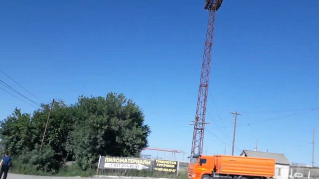 От станции Московского шоссе до складов Озон и Диких Ягодок. Город Саратов. смотреть онлайн