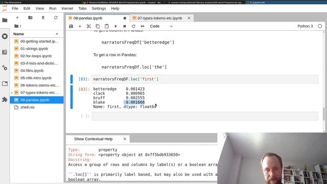 Lecture 8, Introduction to Computational Literary Analysis: Pandas смотреть онлайн