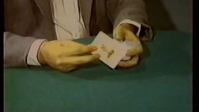 Пальмирование верхней карты колоды смотреть онлайн