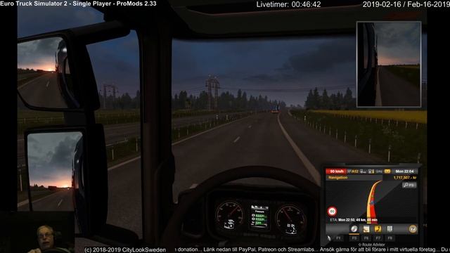Euro Truck Simulator 2 ProMods 2.33 смотреть онлайн