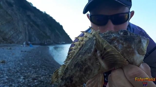 ROCKFISHING 2018 #5: ЛОВЛЯ СТАВРИДЫ И ЛАСКИРЯ НА МИКРОДЖИГ + САРГАН! смотреть онлайн