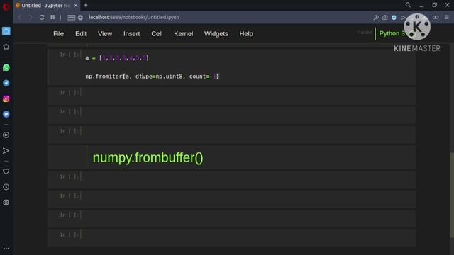 Numpy Tutorial - 7 || asarray | frombuffer | fromiter смотреть онлайн