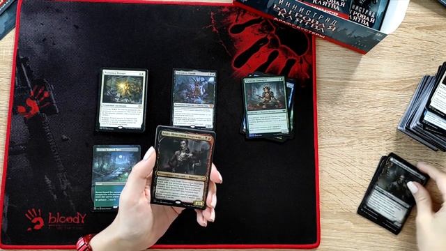 ИННИСТРАД: БАГРОВАЯ КЛЯТВА | Распаковка дисплея | INNISTRAD: CRIMSON VOW Unboxing смотреть онлайн