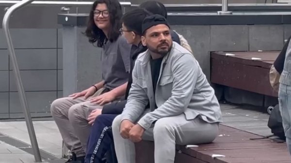 Sitting between a group of strangers prank | joker pranks latest