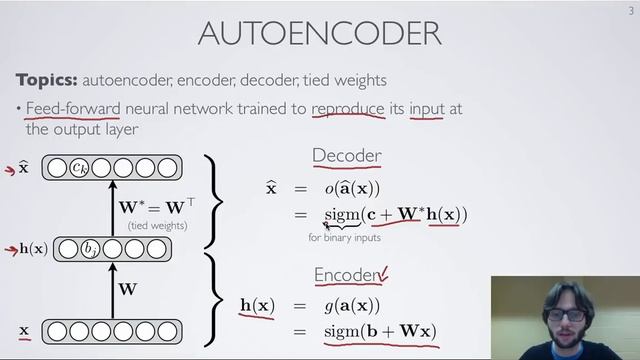 Neural networks [6.1] : Autoencoder - definition смотреть онлайн