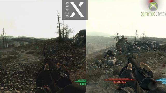 Fallout 3 Xbox 360 vs Xbox Series X Graphics Comparison смотреть онлайн