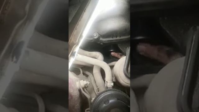 замена паразитного ролика Hyundai Solaris