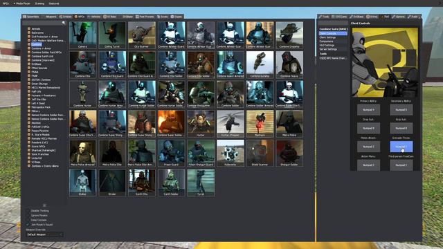 Garry's Mod Combine Suits [BASE] [BETA] смотреть онлайн