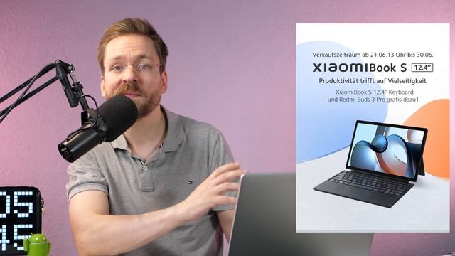 Xiaomi Book S 12.4" : Windows 11 Notebook mit ARM Snapdragon™ 8cx Gen 2-Prozessor - Moschuss смотреть онлайн