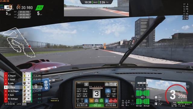 20.04.23 ACC 1.9 with new Ferrari 296 GT3 at Valencia, fun race and got P1 смотреть онлайн