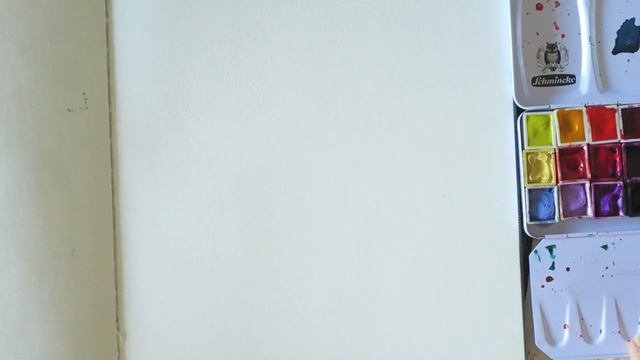 New Schmincke Palette Set Up- Rainbow Palette смотреть онлайн