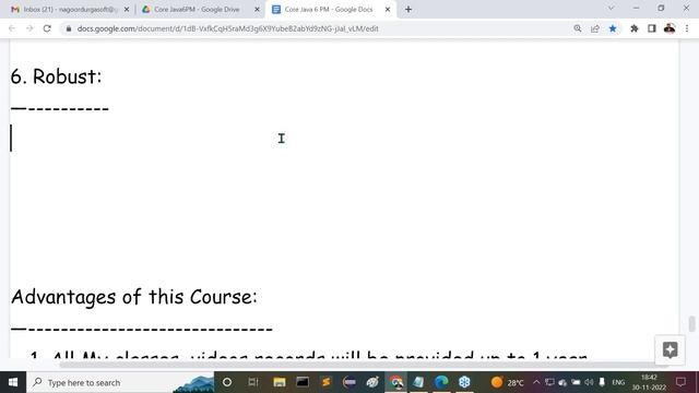 FULL STACK JAVA tutorials || Session - 10 || by Mr. Nagoor Babu On 30-11-2022 @6PM IST смотреть онлайн