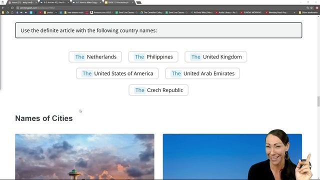 Definite Articles (the) - Pre-Intermediate English with Abby #42 смотреть онлайн