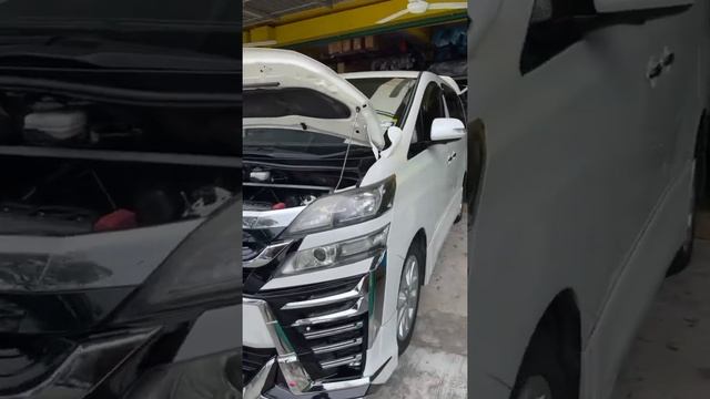 Toyota vellfire 2008 convert 2018 Facelift E MAX CAR ACCESSORIES ( modellista ) +60122908826 смотреть онлайн