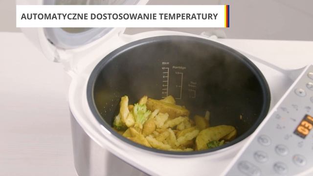 Multicooker Philips All-in-One Cooker HD4713/40 – dane techniczne – RTV EURO AGD смотреть онлайн