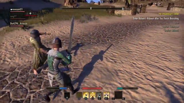 Funny Epic PvP Duel Battle | Elder Scrolls Online смотреть онлайн