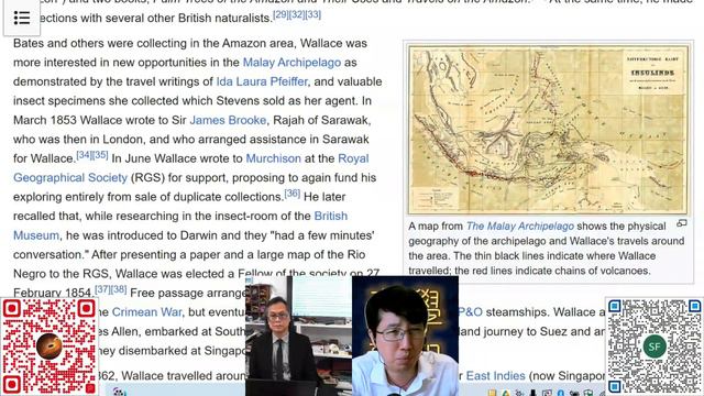 科學新知 2023-04-20 科學回憶錄：被遺忘的《演化論》創始人 - Alfred Russel Wallace | 主持： 陳志宏 博士 & 台長 梁錦祥 смотреть онлайн