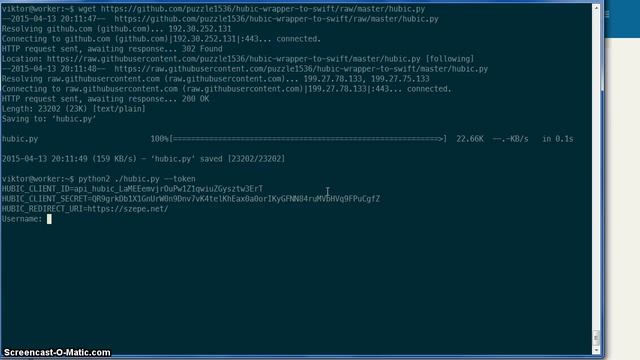 How to install hubic-wrapper-to-swift python script смотреть онлайн