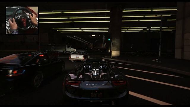GTA 5 // Porche 918 Spyder Driving // Trust - Predator GM 3400 Gameplay.