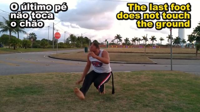 Aula 39 (class 39) role com negativa (Capoeira iniciantes capoeira for beginners ENGLISH SUBTITLES) смотреть онлайн