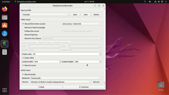 How to install and use Simple Screen Recorder in Ubuntu 22.04 LTS | Free Desktop Screen Record смотреть онлайн
