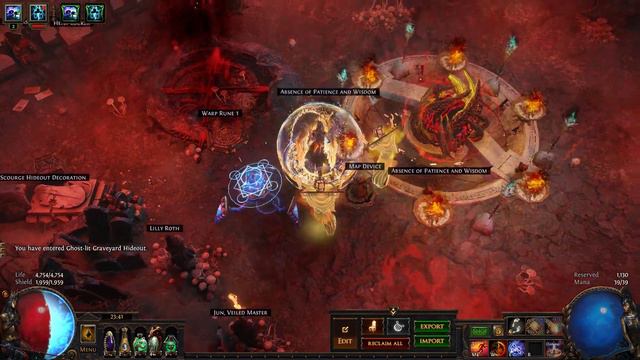Path of Exile 3.20 - Standard Vaal Flameblast 10x Uber Exarch смотреть онлайн