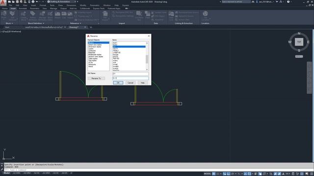 AutoCAD การแก้ไข(Edit Block)เปลี่ยนชื่อ(Rename)ล้าง(Purge)ลบ (Delete Layer) ผสาน (Merge) смотреть онлайн