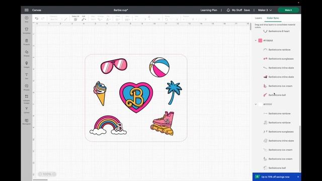 CRAFTING FOR THE NEW BARBIE MOVIE WITH MY CRICUT смотреть онлайн