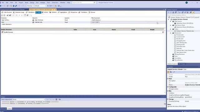 Analysis Services Tutorial Microsoft Visual Studio 2021 08 14 21 12 44 смотреть онлайн