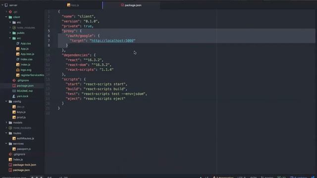 Node with React The Beauty of Create React App's Proxy (055) смотреть онлайн