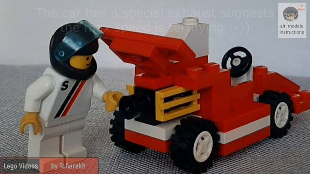 Lego 6509 - a quick review and an epilogue of building of alt. models from back side of the box. смотреть онлайн