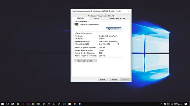 Como saber cuantos GB tengo en tarjeta grafica (Intel hd graphics Nvidia) смотреть онлайн