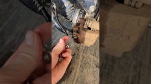 Ремонт тормозного шланга cf moto