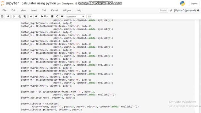 Technohacks Edutech - Python Development -task1 ( calculator using python ) смотреть онлайн