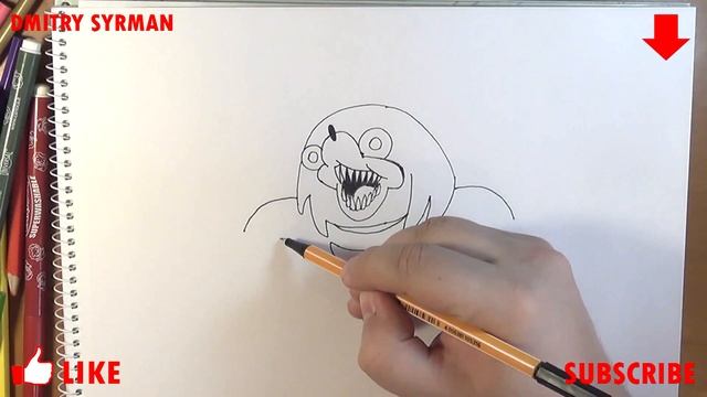 How to draw Ugandan Knukcles EXE, Как нарисовать Уганда Наклз Экзэ смотреть онлайн