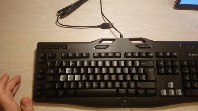 Logitech G105 GAMING KEYBOARD Распаковка и обзор игровой клавиатуры (2160р 4К)