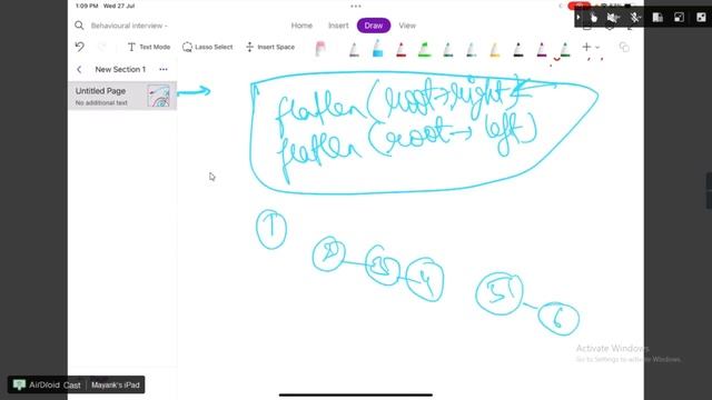 Flatten Binary Tree to Linked List | Recursion | Hindi смотреть онлайн