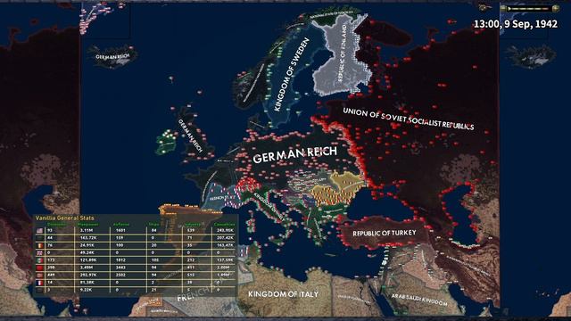 Can Germany survive against America and the Soviet Union if Sealion WORKED in 1941? (HOI4 Timelapse смотреть онлайн