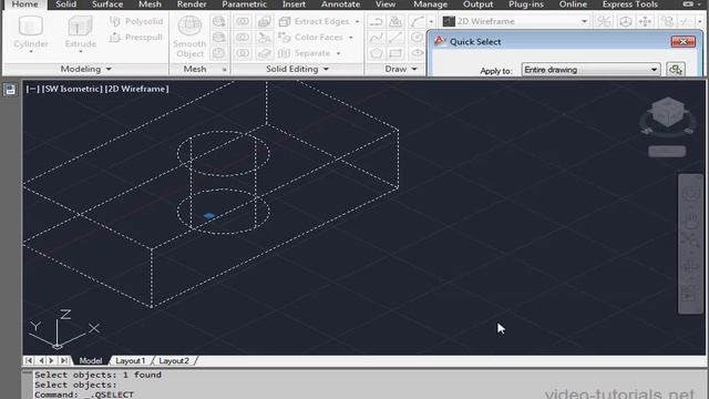 AutoCad 3d Modeling 44 ( Extract Edges ) смотреть онлайн
