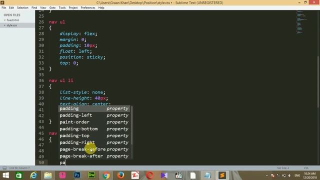 Sticky Navigation - Navbar Position Fixed After Scrolling - No JavaScript - No jQuery смотреть онлайн