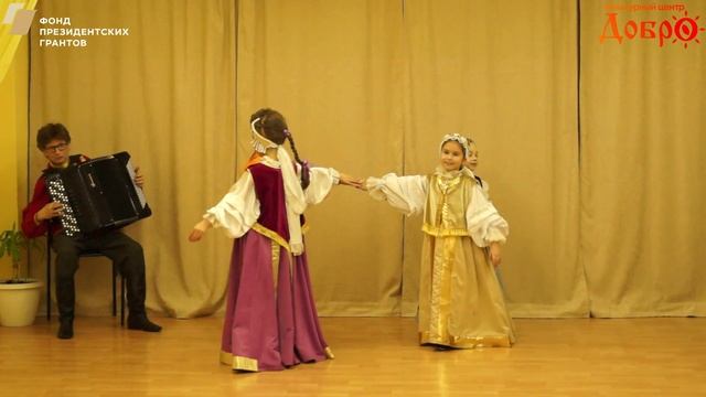 Образцовый детский фольклорный ансамбль "Соловушки" группа "Малинка" смотреть онлайн